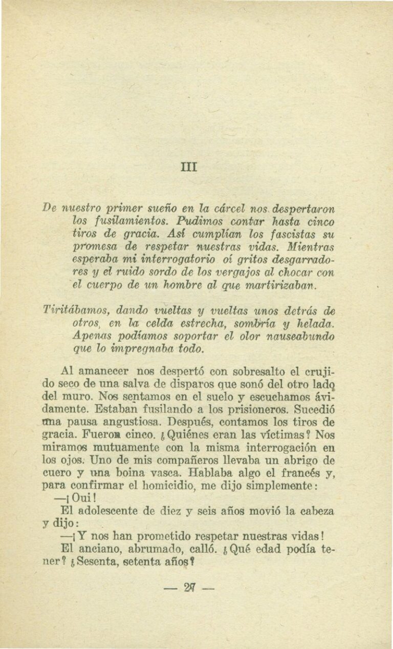 Obertura del capítulo III en el ejemplar de 1937.