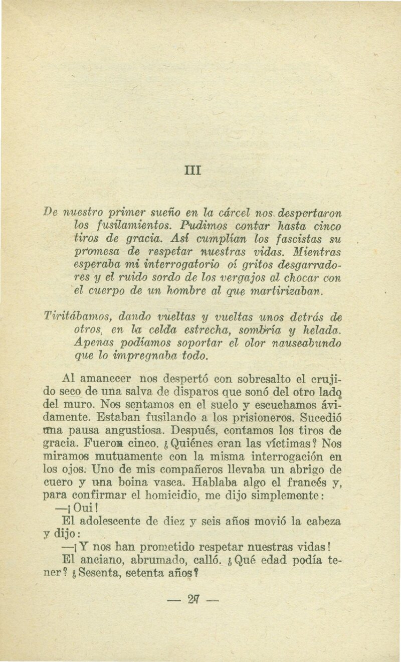 Obertura del capítol III en l'exemplar de 1937.