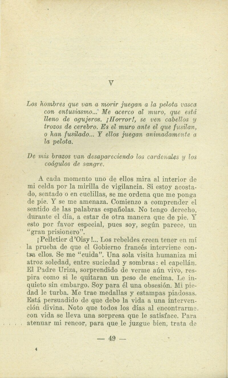 L'obertura del capítol V en l'exemplar de 1937.