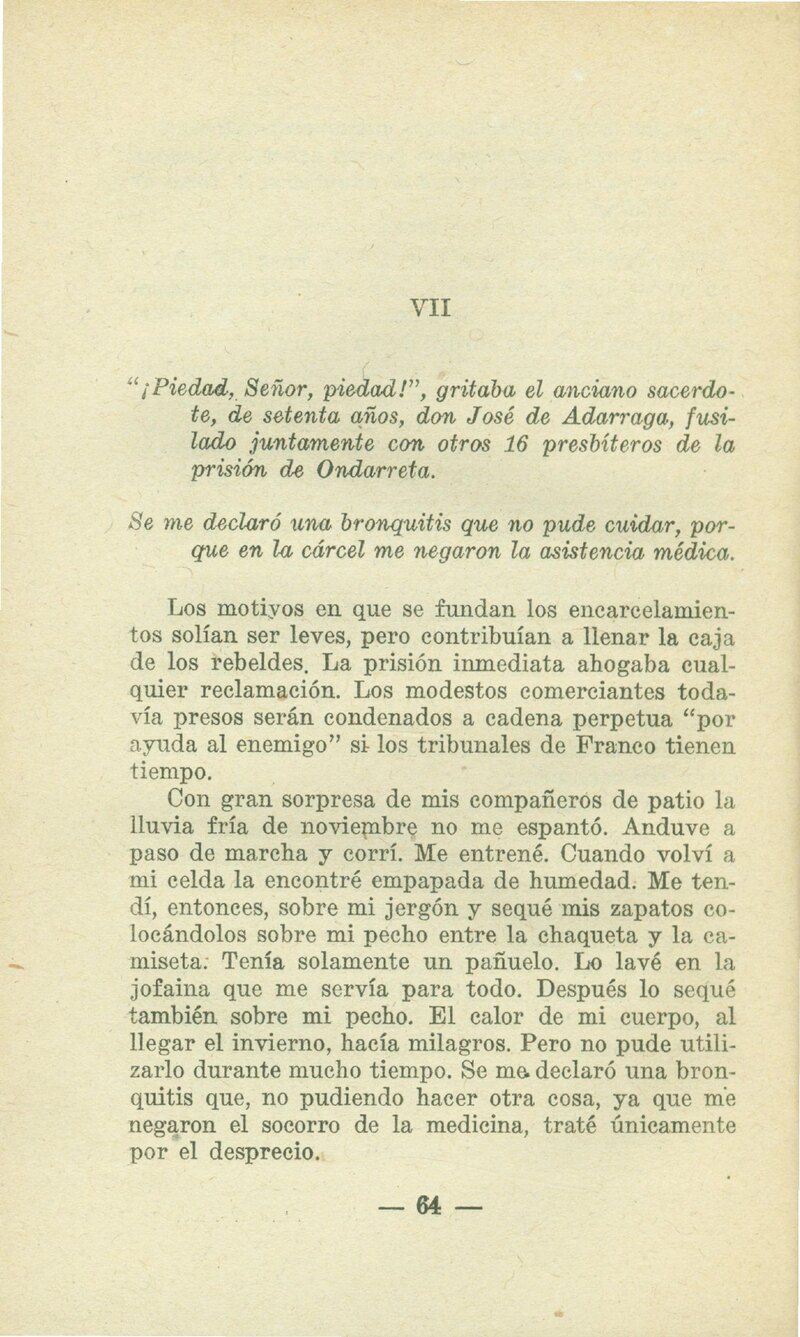 Obertura del capítol VII.