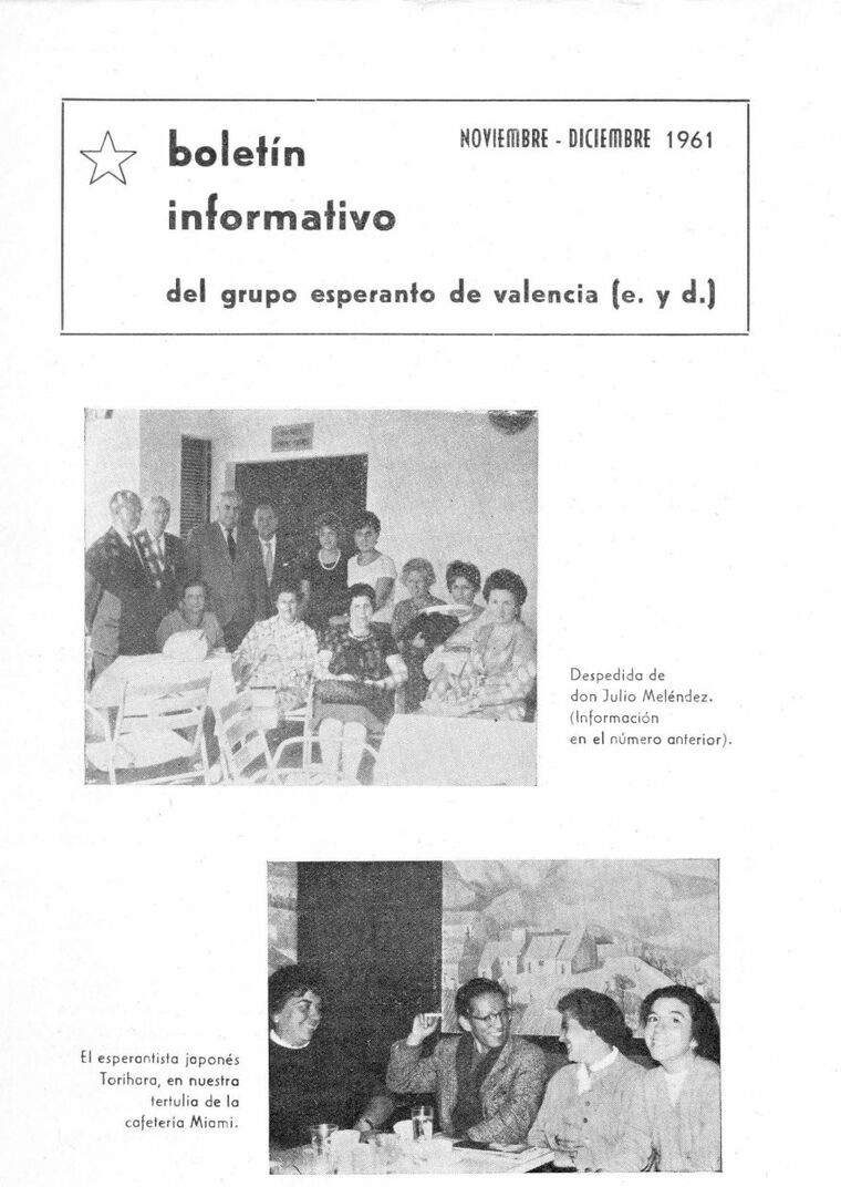 Coberta de Valencia Luno núm. 11-12, novembre-desembre de 1961.