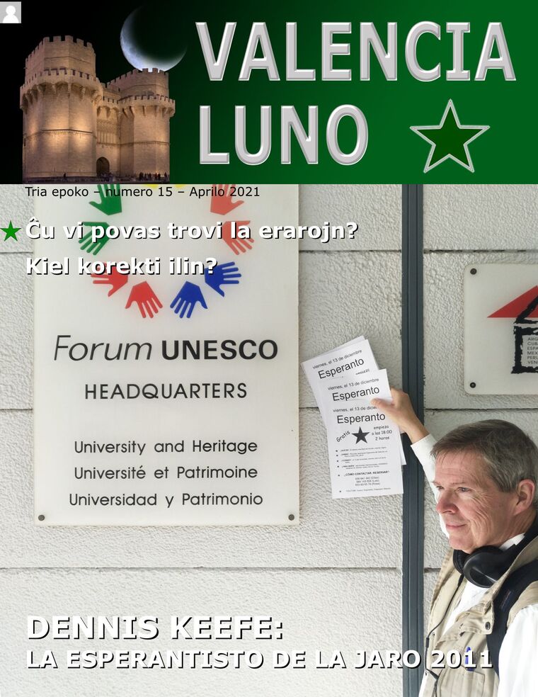 Coberta de Valencia Luno núm. 15, abril de 2021.