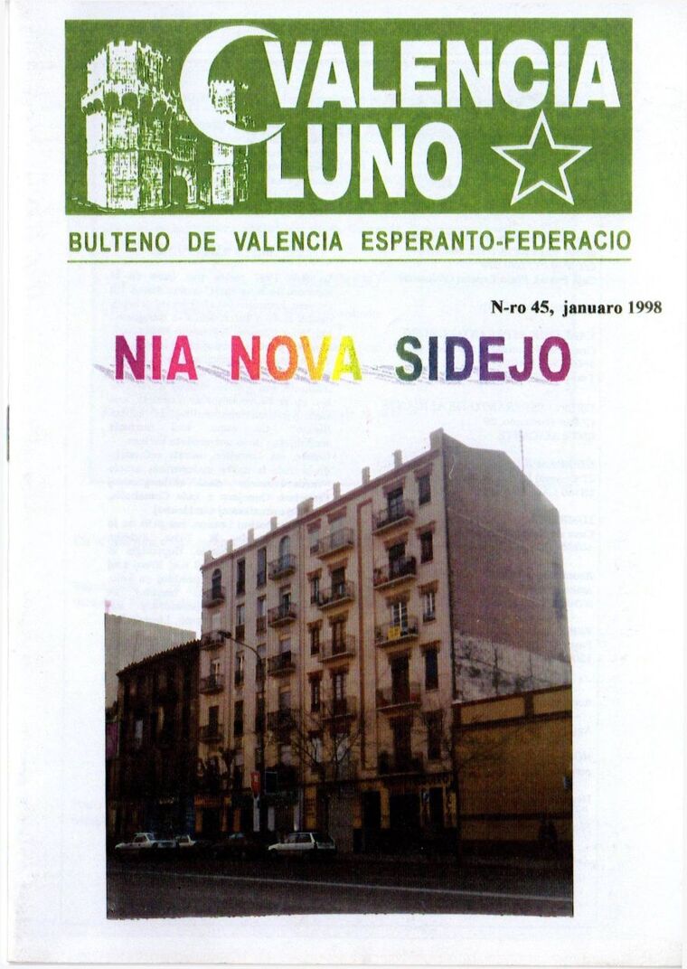 Coberta de Valencia Luno núm. 45, gener de 1998.