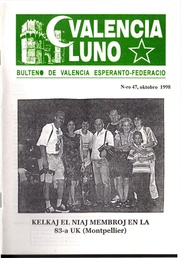 Coberta de Valencia Luno núm. 47, octubre de 1998.
