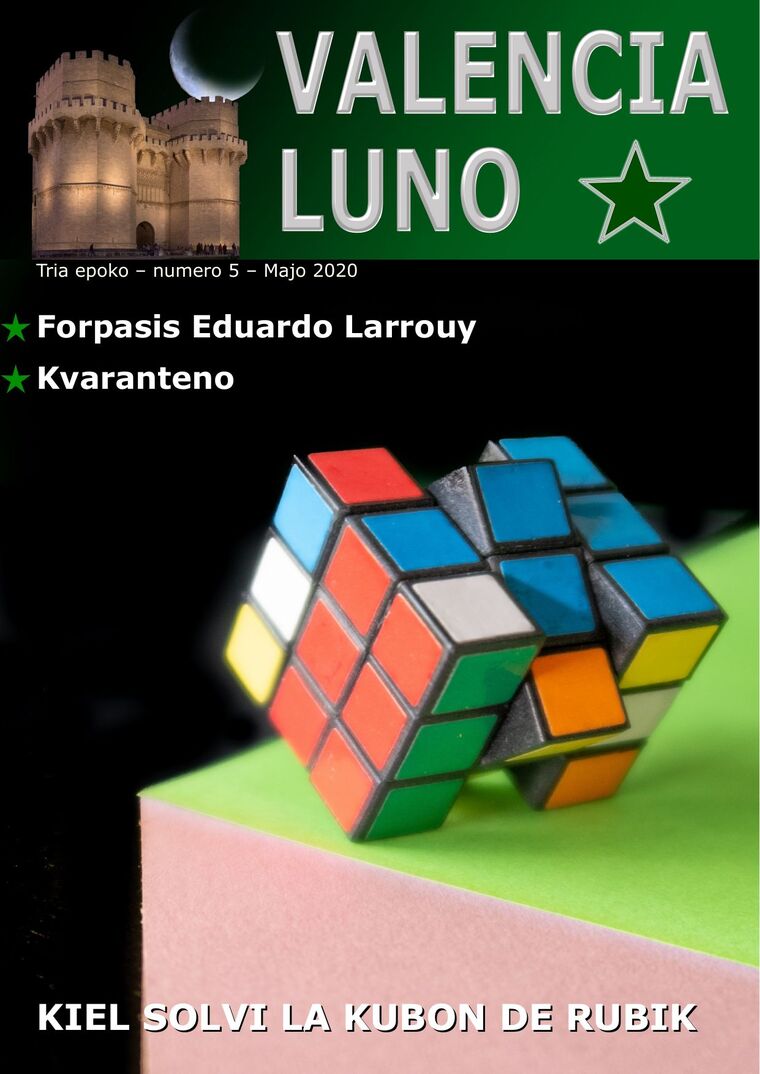 Coberta de Valencia Luno núm. 5, maig de 2020.