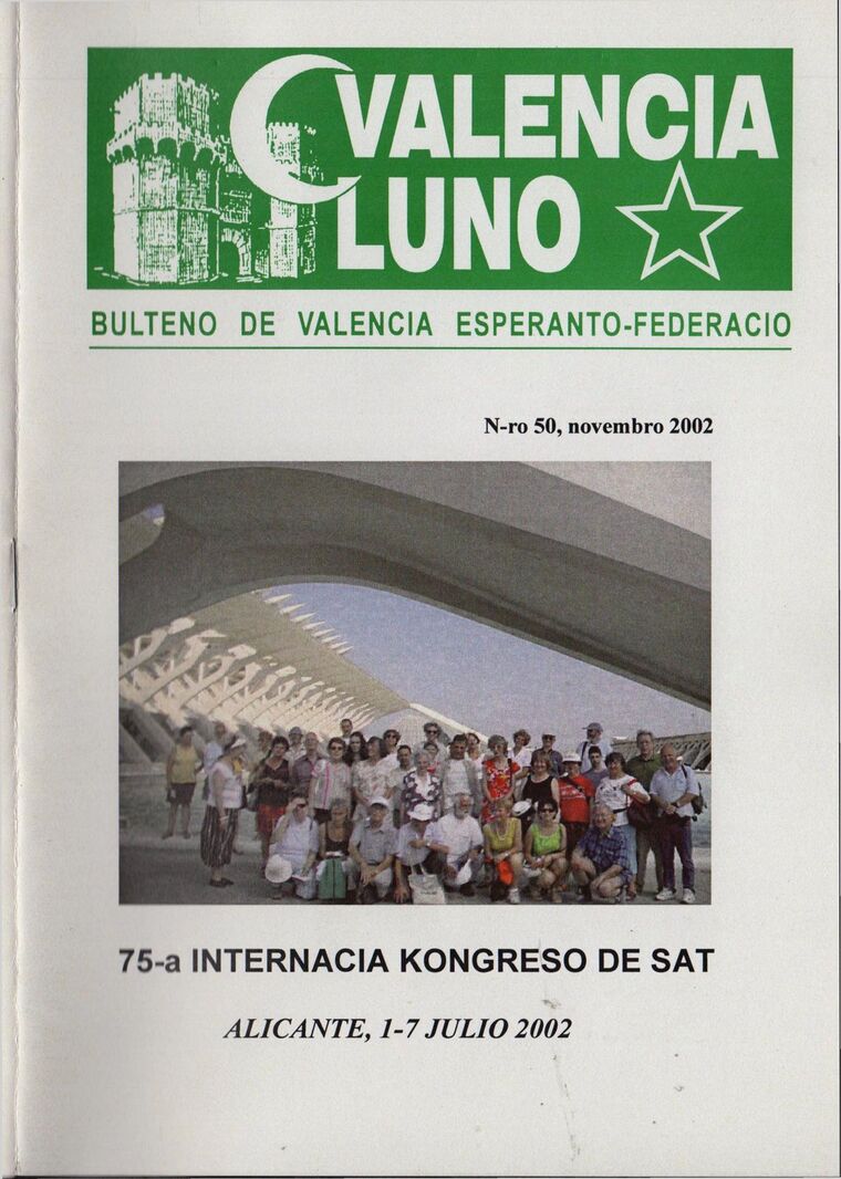 Coberta de Valencia Luno núm. 50, novembre de 2002.