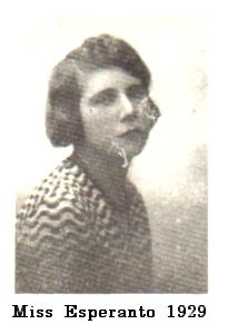 Veronika Eksta, l'estoniana elegida al ball de disfresses del congrés universal de Budapest de 1929.