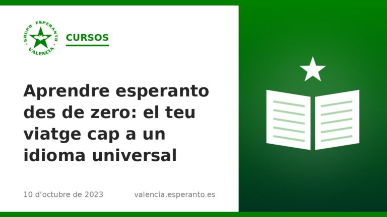 Aprendre esperanto des de zero: el teu viatge cap a un idioma universal