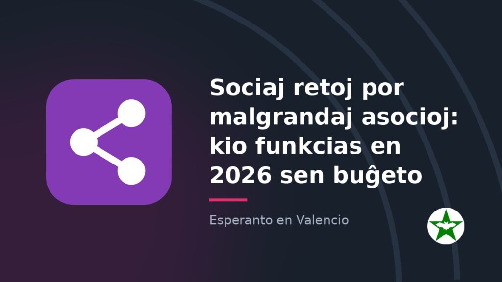 Karto de la artikolo pri sociaj retoj por malgrandaj asocioj