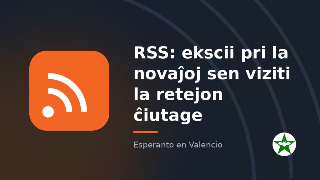 La RSS-emblemo kun la titolo de la artikolo